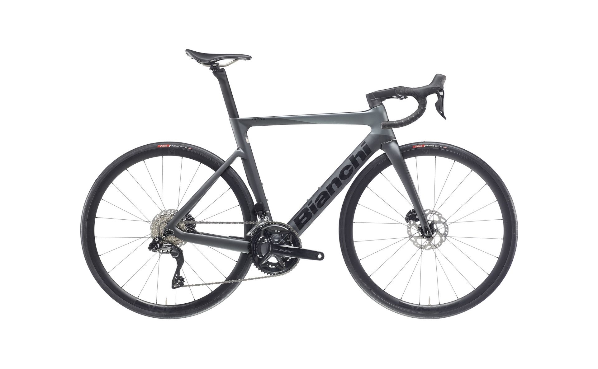 Bianchi Oltre Race - Grigio / Nero – Full matt