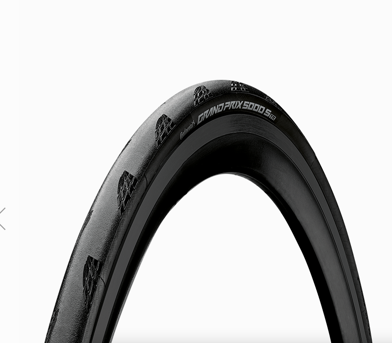 Continental Grand Prix 5000 S Tubeless Redy 700x30C Nero